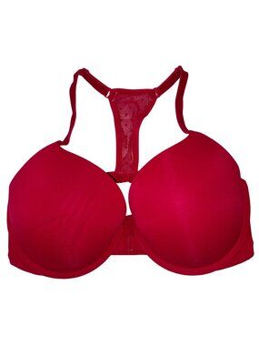 Victoria Secret Perfect Shape Front Closure Bra. Wired Racerback 34DD